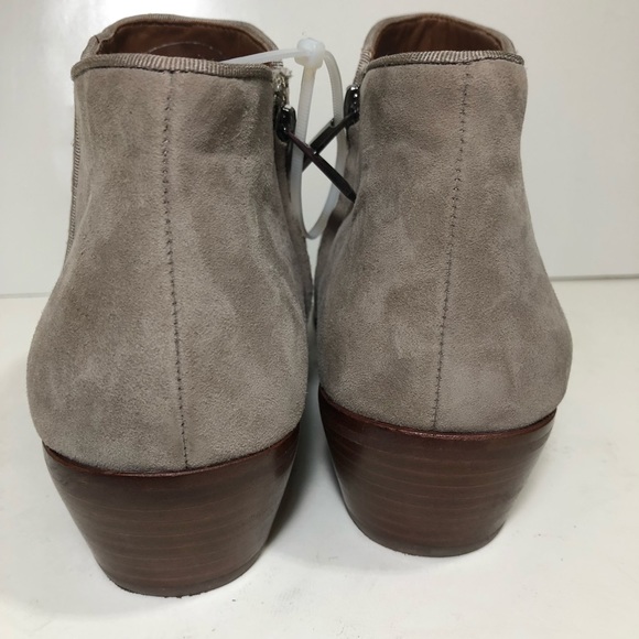 Sam Edelman gray suede ankle boots size 7.5 W - Picture 3 of 8